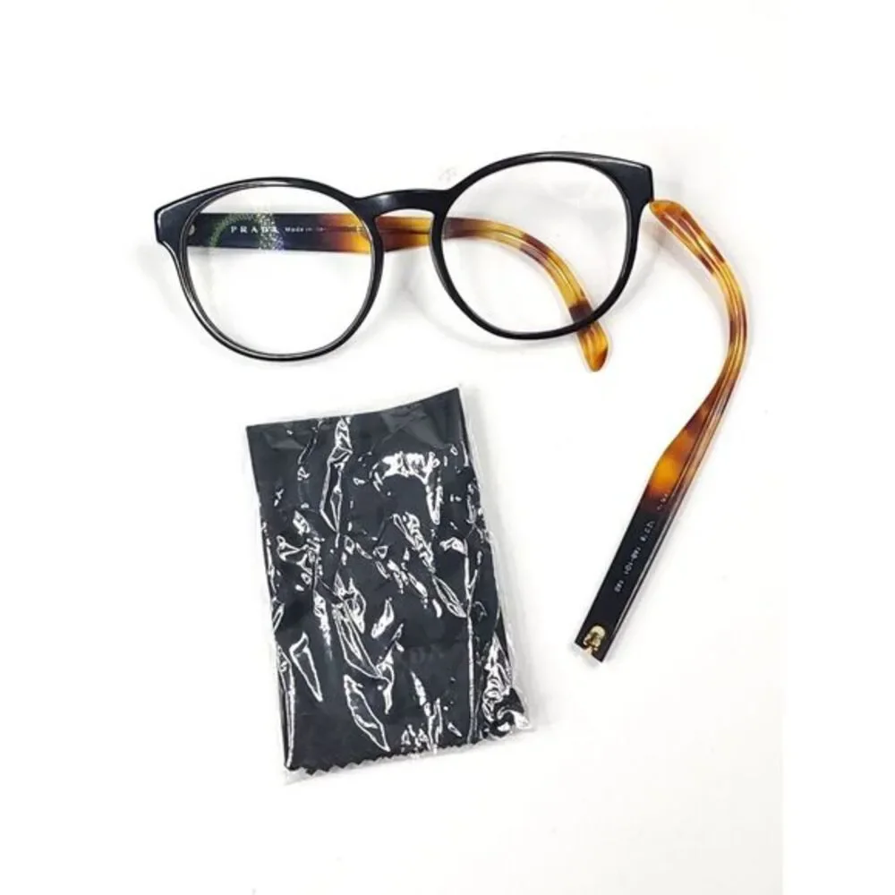 Prada‎ VPR 16T Womens Eyeglasses Frames And Black Case With Wipe Cloth